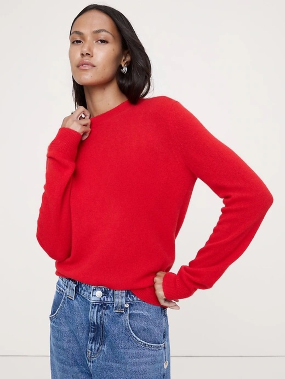 Banana Republic Red “Coveted Sweater”